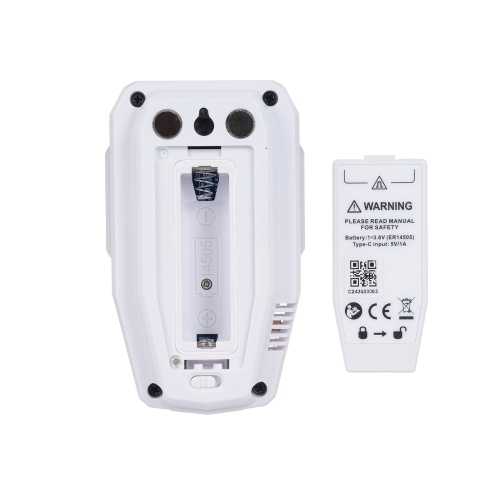 BT Temperature Humidity Data Logger Smart Thermometer Hygrometer 64000 Measurement Data Storage High-precision Sound and Light Alarm IP54 Waterproof Temperature Humidity Sensor 