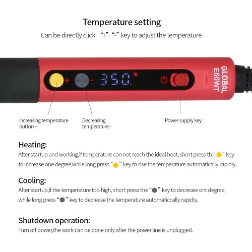 

CXG Professional Soldering Iron Digital LED Display
