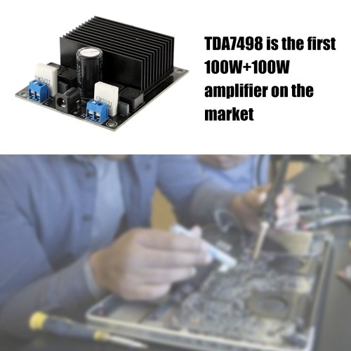 

TDA7498 2*100W Class D Power Amplifier Board