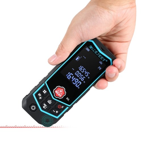 

MiLESEEY R2 Laser Distance Meter Portable Rechargeable Range Finder 40m