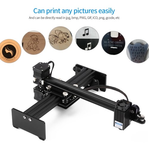 

5000mw Desktop USB Laser Engraver Portable Engraving Carving Machine Mini Carver DIY Laser Logo Mark Printer with Protective Glasses Working Area 170mm*200mm
