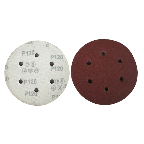 

100 PCS 125mm Hook Loop Sandpaper with 8 Hole Sand Pads Set 60-1000 Grit Sander Disc Abrasives Tools for Polish Machine