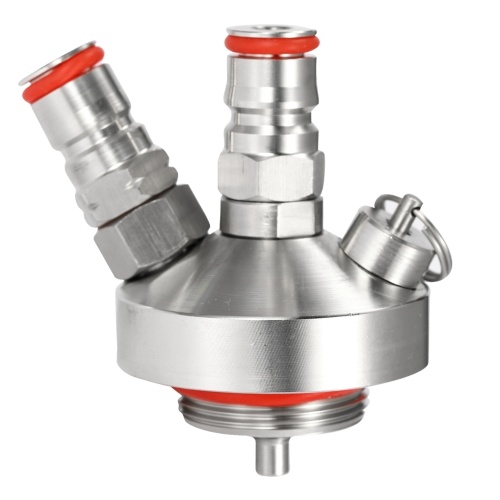 Stainless Steel Mini Dispenser Beer Brewing Spear Quick Fitting Connector Craft Homebrew Tap Keg Spear