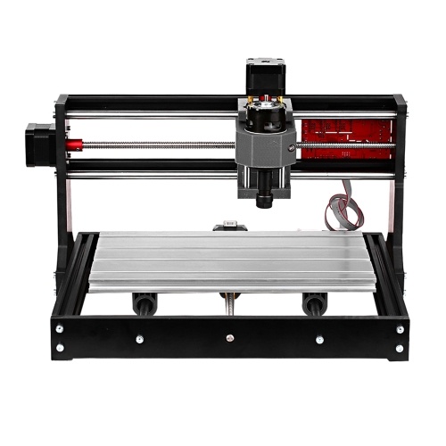 Versão de atualização CNC 30 * 18 PRO GRBL Controle DIY Mini Máquina CNC Máquina fresadora de Pcb de 3 eixos Gravador de madeira com controlador offline com ER11 e área de trabalho com haste de extensão de 5 mm 300 * 180x40 mm