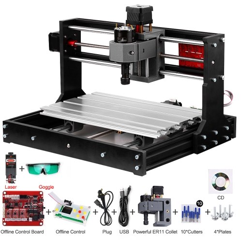 

Upgrade Version CNC 30*18 PRO GRBL Control DIY Mini CNC Machine