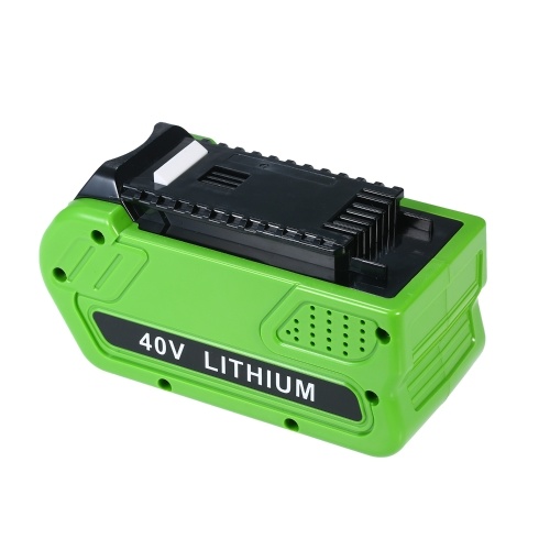 Batterie au lithium de rechange rechargeable 40V 5000mAh pour GreenWorks 29472 29462 Outils 40V GMAX