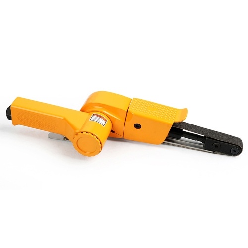 Multifunctional Pneumatic Sanding Machine Grinding Machine Belt Grinder Derusting Deburring Polishing Machine Belt Sander  (Type B)  20mm * 520mm 