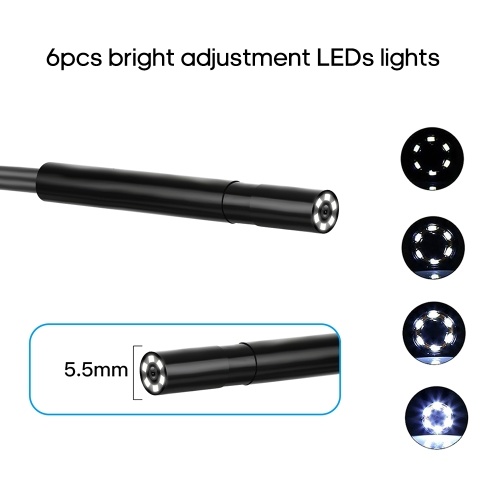 

P30 Blue Hand-held Endoscopes Industrial 4.3inch High-definition 1080P Display Screen Borescope
