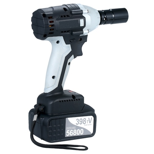 

Brushless Impact Wrench Cordless Electric Impact Wrench with 1/2in Chuck 980 Torque 4.0A Battery with Driver Impact Sockets