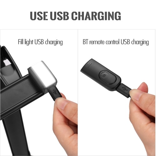 

A21 Mobile Phone Handheld Stabilizer BT Phone Video Balance Handle Telescopic Tripod Anti-Shake Phone Selfie Stick