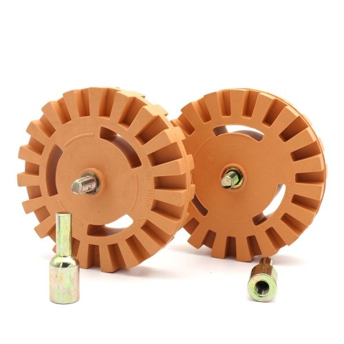 

4In 20MM/25MM Thickness Pneumatic Rubber Polishing Wheel Auto Tyre Polishing Wheel