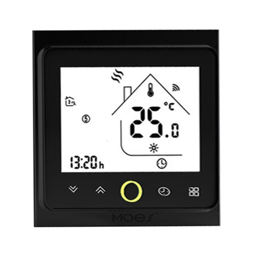 

ZigBee Intelligent Thermostat Programmable Temperature Controller ZigBee Hub Required Smart Life Tuya APP Remote Control Compatible with Alexa Google Home Voice Control