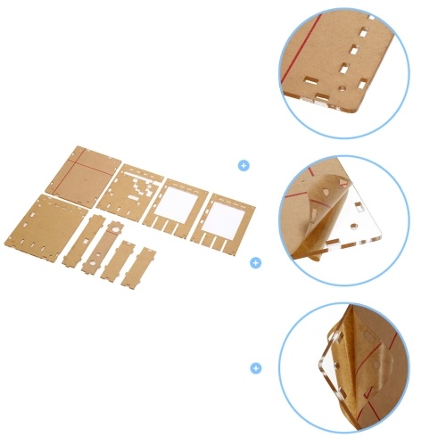 

Acrylic DIY Case Cover Shell Replacement for DSO138 Oscilloscope Accessory