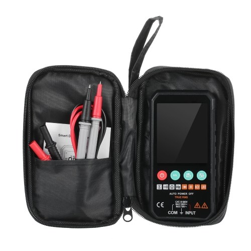 Super Slim Palm Size 3.3-inch LCD Digital Multimeter 6000 Counts True RMS Universal Meter 