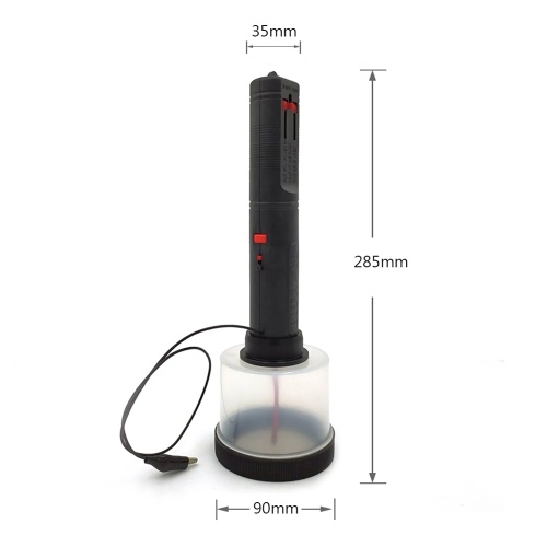 

SL009 ABS Mini Static Grass Flocking Applicator with Humanized Handle for DIY Scenic Modelling Sand Table