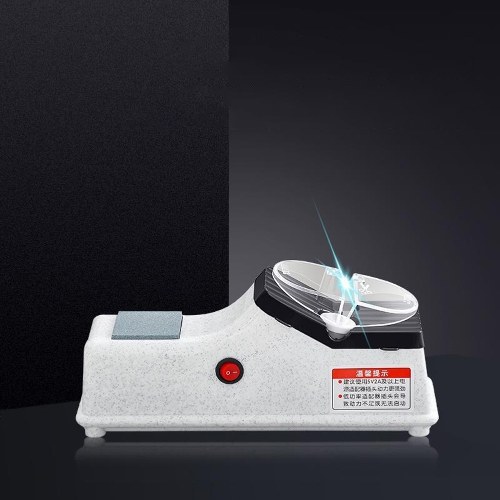 

Multifunction Kitchen Built In Battery/ USB Recharging (optional) Adjustable Cutter Sharpener Quick Grindstone Automatic Cutter Sharpener Kitchen Utility Tool