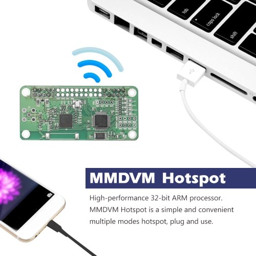 

MMDVM Relay 0.5PPM Wifi Hotspot Board Module Digital Radio Station Relaying Device with Antenna Support DMR P25 YSF D-STAR