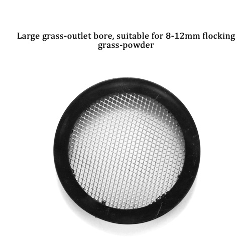 8-12mm Grass-powder Mesh Enclosure Netcover Mini Static Grass Flocking Applicator Accessory for DIY Scenic Modelling Sand Table