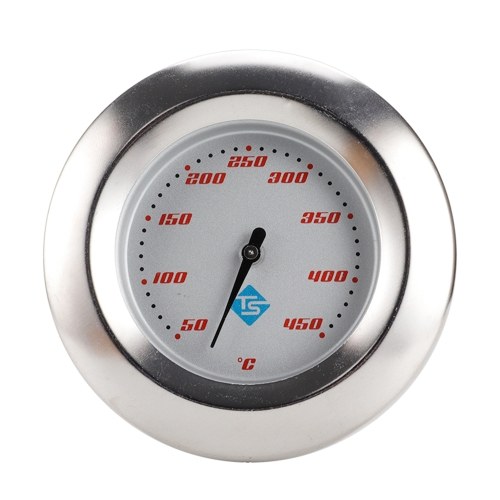 KKmoon Edelstahlthermometer Bimetallthermometer Ziffernthermometer 50 ~ 450 ℃ für Grillgrill-Raucherofen