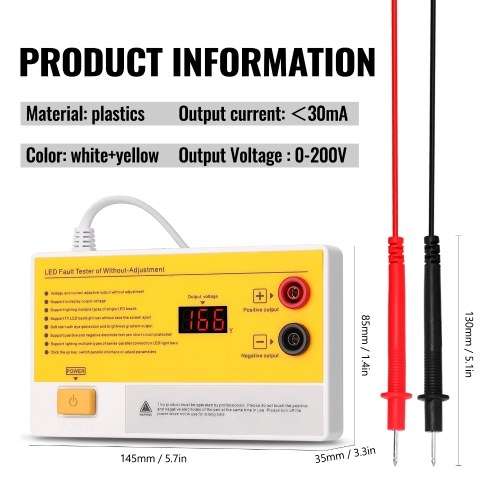 LED Lamp TV Backlight Tester Multipurpose LED Strips Beads Test Tool Measurement Instruments for LED Light