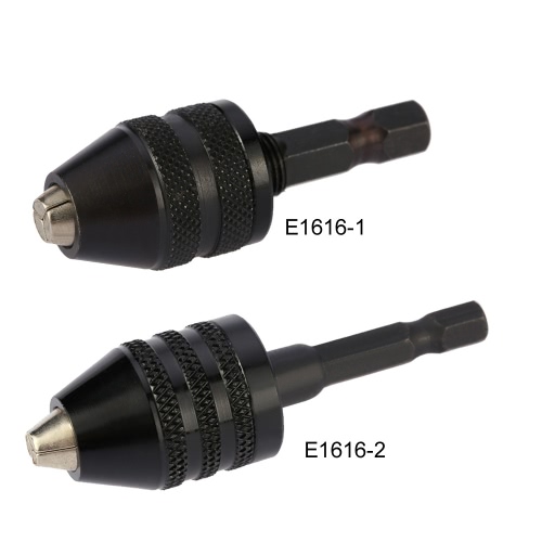 

Mini Portable Electric Grinder Drill Chuck with 6.35mm Hexagonal Shank Universal Drill Bit Converter