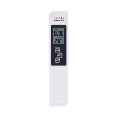 

KKmoon 3-in-1 Multifunctional Water Quality Detector Portable TDS Pen Tester EC Meter Accurate Water Quality Measurement Tool