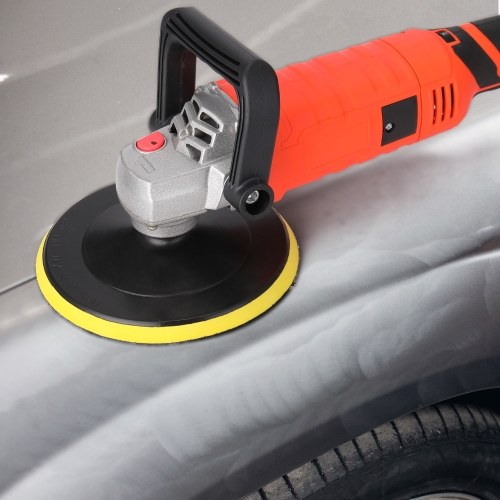 

1580W 220 V 7 Level Speed Adjustable 180mm Disc Car Electric Polisher Waxing Machine Automobile Furniture Utility Polishing Tool