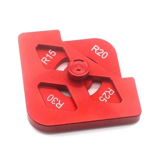 

Woodworking Fillet Chamfer Milling Angle Multi Angle Trimming Tool Router Templates Corner Jig Woodworking Tools R15/20/25/30 T15/20/25/30