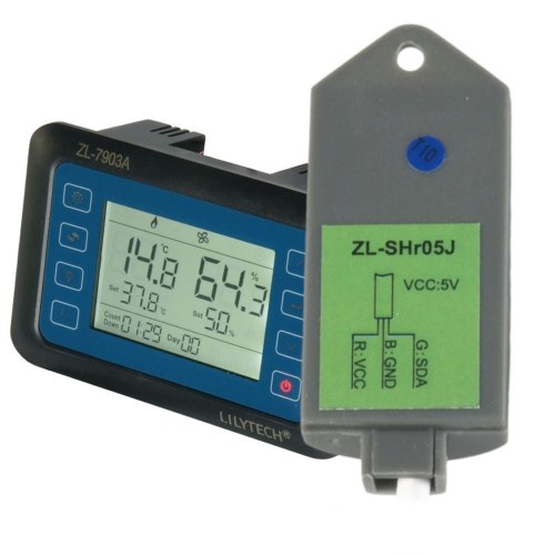 

100~240V ZL-7903A LCD Display Intelligent Temperature Humidity Controller