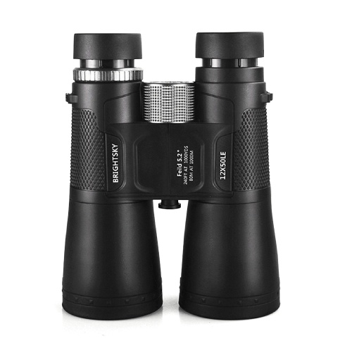 Telescopio binocular portátil de alta definición con binoculares KKmoon 12 × 50