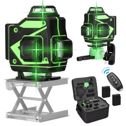 

Weytoll Multifunctional 16 Lines Laser Level Tool Vertical Horizontal Lines with 3° Self-leveling Function