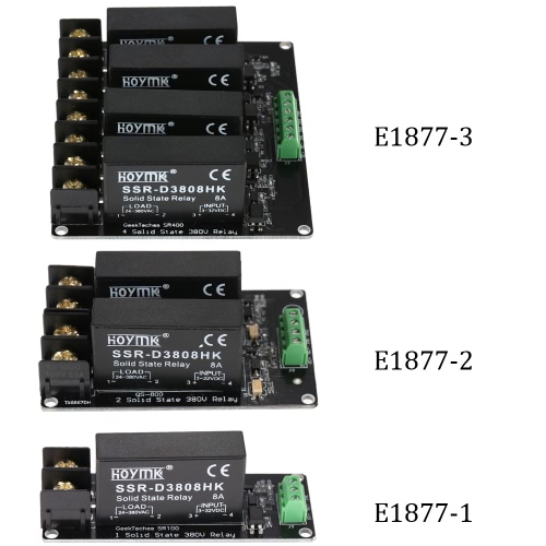 

1-channel High/Low Level Trigger 380V 8A Solid State Relay Module Board