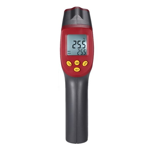 

UYIGAO UA750 -50~750°C 12:1 Handheld Non-contact Digital LCD Infrared IR Thermometer Temperature Tester Pyrometer with Backlight A