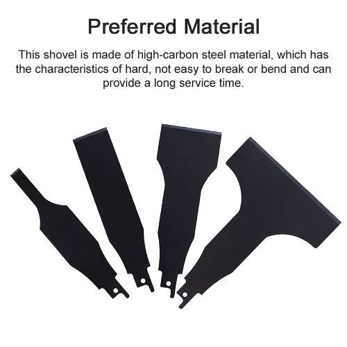 

140mm Length Reciprocating Saws Saber Saws Shovel Home Household Electric Cleaning Shovel HCS Scraper for Tile Ground Mud Welding Slag Cleaning Rust Removal