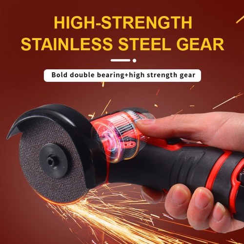 

Mini Angle Grinder 19500rpm Electric Grinding Tool Multifunctional Cutter for Cutting Polishing Ceramic Tile Wood Stone Steel Brush Motor