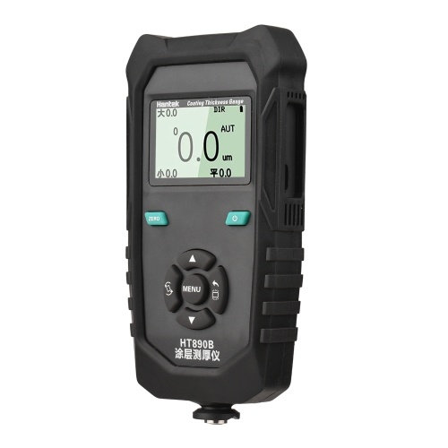 

Hantek HT890B Толщиномер лакокрасочного покрытия Портативный неразрушающий измеритель толщины с ЖК-дисплеем с нулевой калибровкой и подсветкой Предельная сигнализация для автомобильной покраски