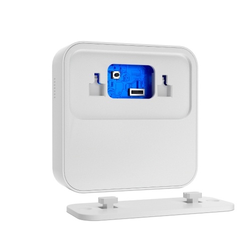 Wi-Fi-Temperatur-Feuchtigkeitsmesser Innenhygrometer Temperatursensor Alarm Tuya APP-Steuerung 2,9-Zoll-LCD-Display mit Hintergrundbeleuchtung ℃ / ℉ mit Uhrzeit, Datum für Zuhause