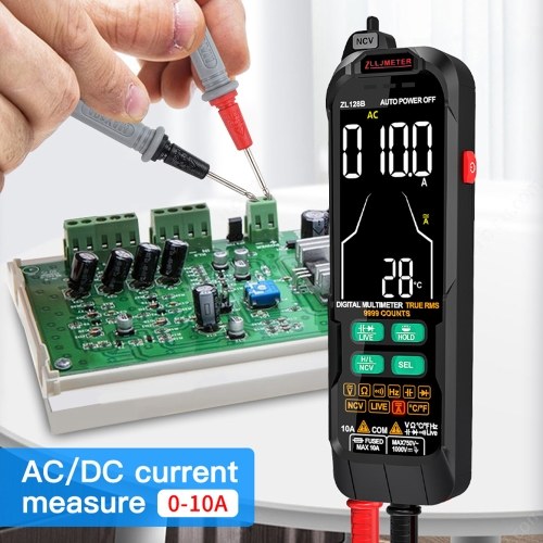 Digital Multimeter Professional Tester Meter Alternating Current Direct Current Voltage Multimetro True RMS Capacitance Temp Detector Multitester 
