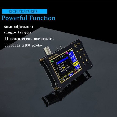 ZEEWEII DSO154Pro 320*240 Resolution 2.4-inch TFT Color Screen Digital Oscilloscope 40MSa/s Sampling Rate Support Signal Generator 