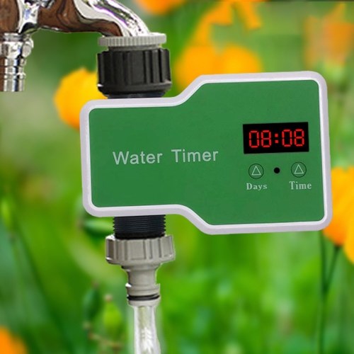 

ЖК-экран Устройство управления поливом сада Автоматический водосберегающий контроллер полива Цифровой таймер полива растений
