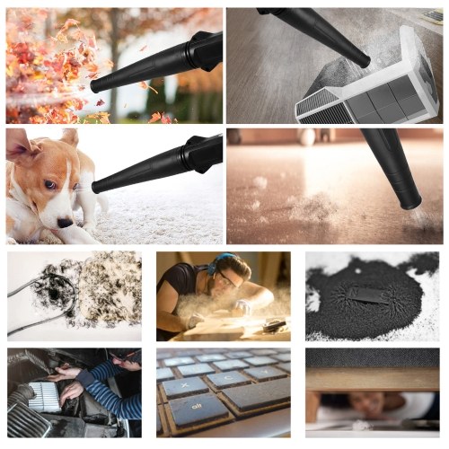 

21V Cordless Leaf Blowers 2-In-1 Blower & Vacuum Cleaner with Infinite Speed Control Switch