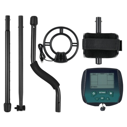 Metal Detectors for Adults Waterproof Professional Higher Accuracy Gold Detector with LCD Display 4 Mode All Metal Disc Notch Pinpoint Underground Treasure Finder Handheld Outdoor Treasure Hunt Gold Silver Copper