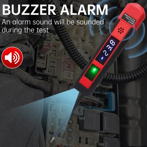 NS-870 Digital Auto Power Test Pen 4-75VDC Voltage Tester Bipolar Car Wiring Tester Versatile Automobile Troubleshooting Tools 