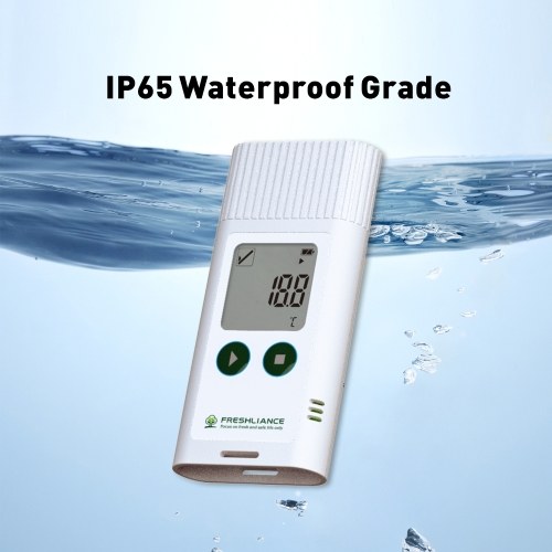 USB Temperature Recorder Fruit Cold Storage Coldchain Transportation Temperature Logger Large Capacity Data Storage with PC Data Export PDF/CSV Reports Automatic Generating Function 
