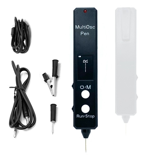 2in1 Oscilloscope Multimeter Digital Multifunctional Tester Handheld Oscope Meter 400KHz Bandwidth 2MSa/s Sampling Rate for DIY and Electronic Test 