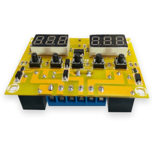 

W1012 Dual Channel Relay Module All-Purpose Digital Temperature Controller Board Sensor Cooling/Heating Pre-wired Electronic Water