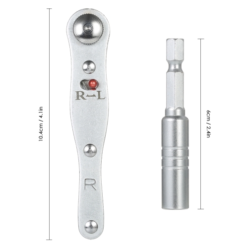 

12pcs Multi-functional Ratchet Screwdrivers Set Precision Screw Bits Set with Extension Rod