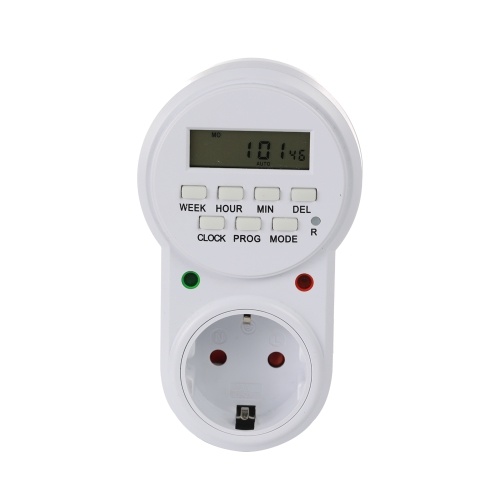 EU Plug Smart Power Socket Digital Timer Switch