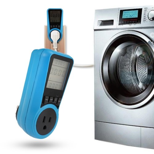 

Digital Power Meter Plug-in Socket Electric Monitor Meter Without Backlight
