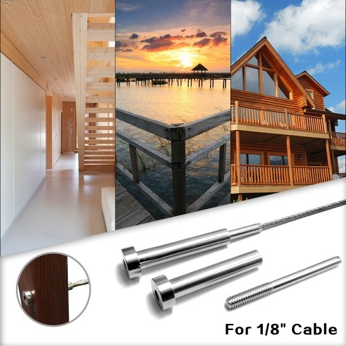

Stainless Steel Invisible Receiver Stud Swage